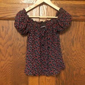 Reformation Kirsten top in Mabel XS